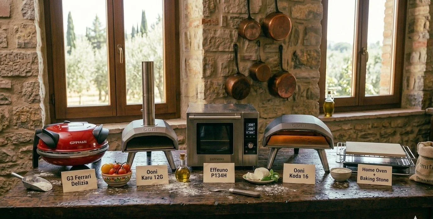Los cinco mejores hornos de pizza para pizzaiolos caseros