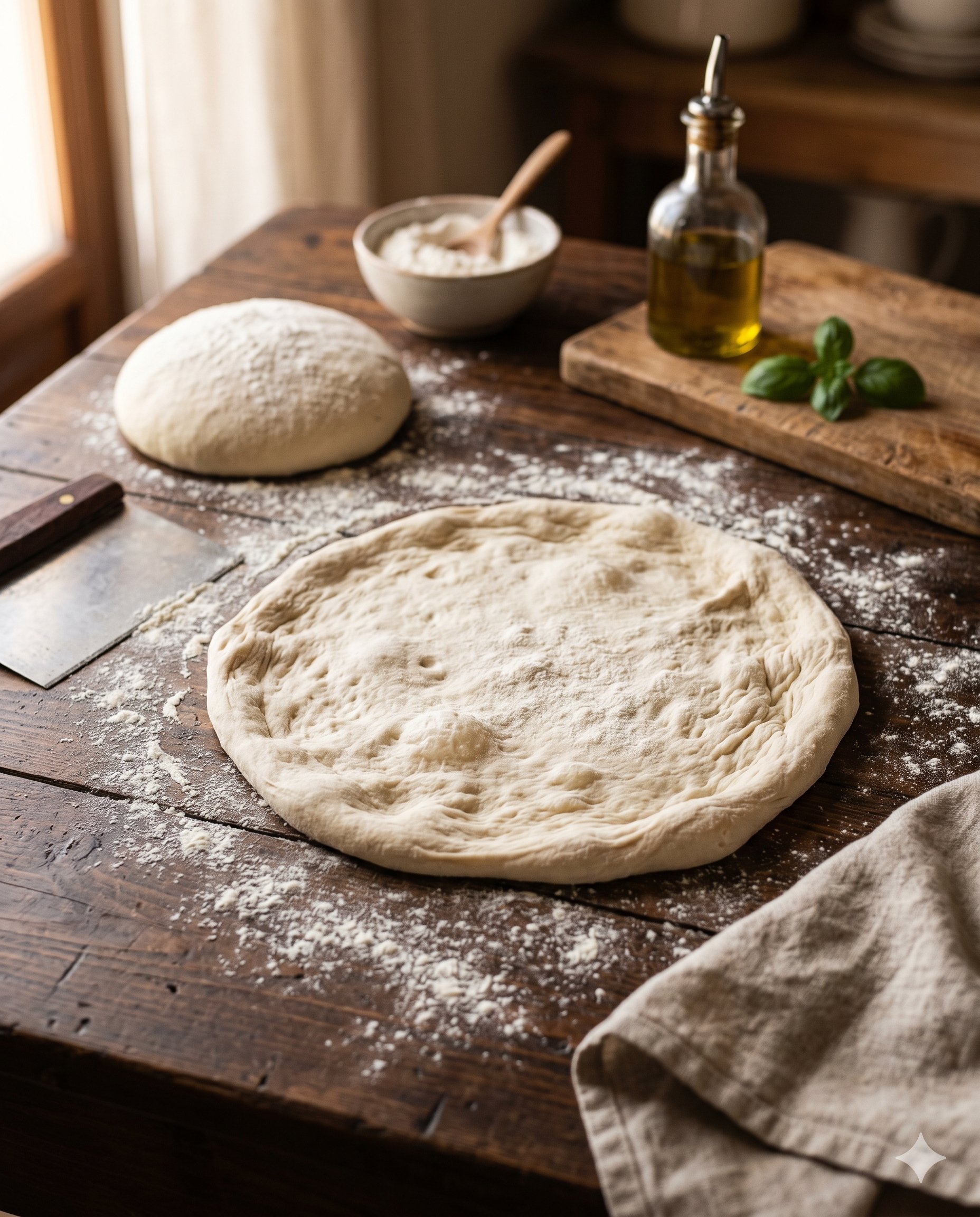 Masa pizza 48 horas fermentación nevera