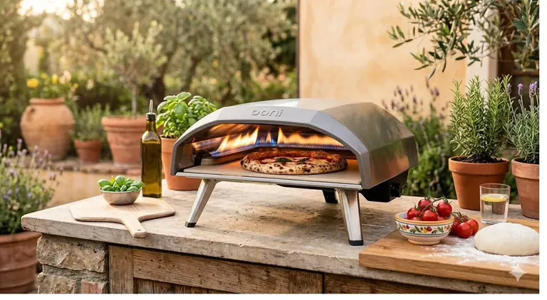Ooni Koda 16 — horno de pizza a gas para exterior, 500°C en 20 minutos