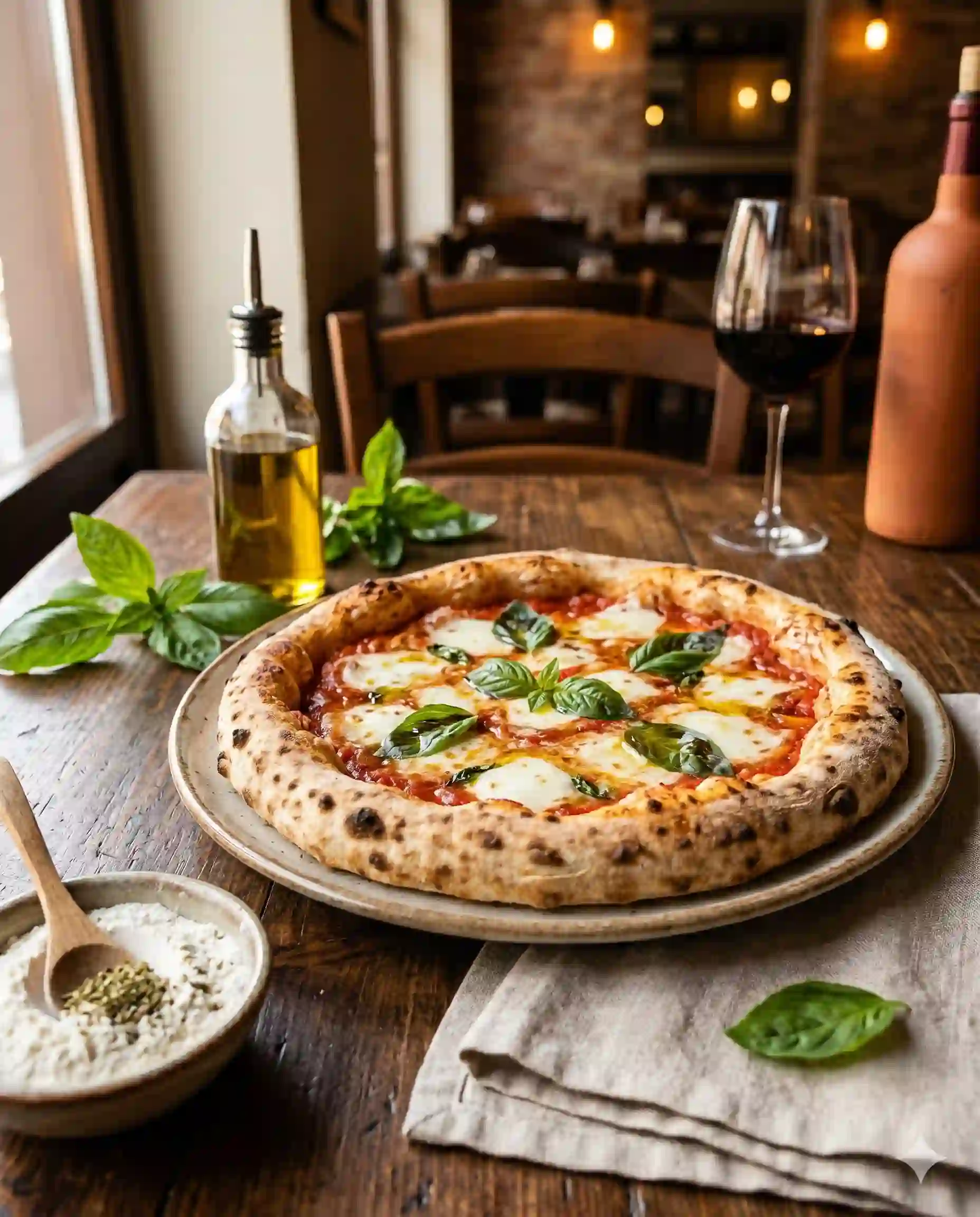 Receta de pizza napolitana auténtica