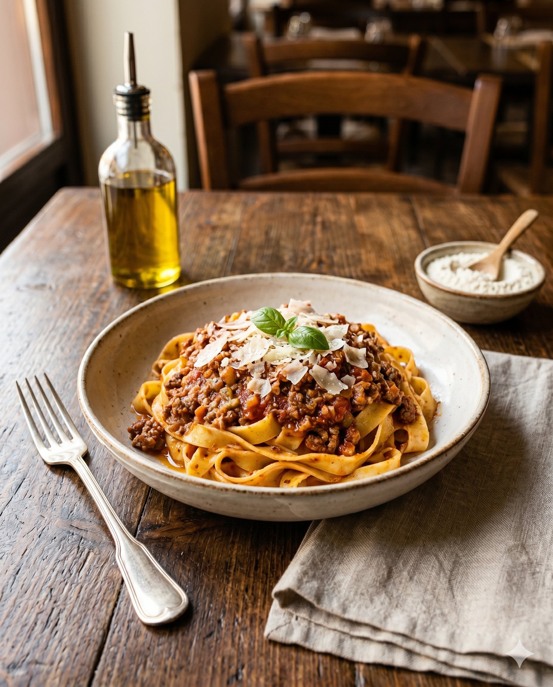 Tagliatelle al ragù bolognese receta original