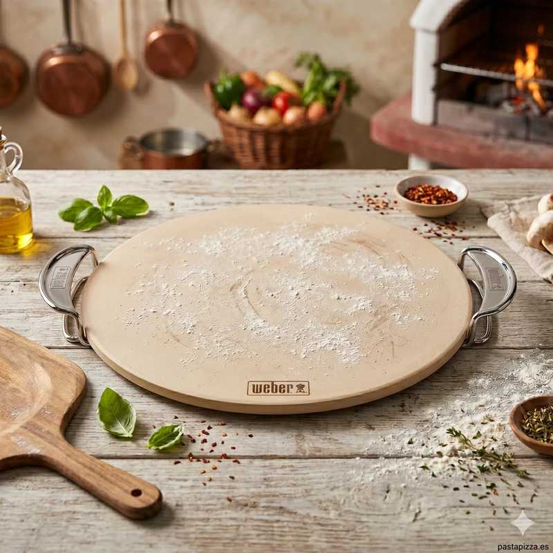 Weber piedra pizza para barbacoa y horno doméstico